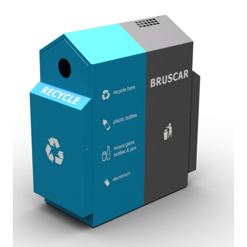 MK3 Double Litter Bin 